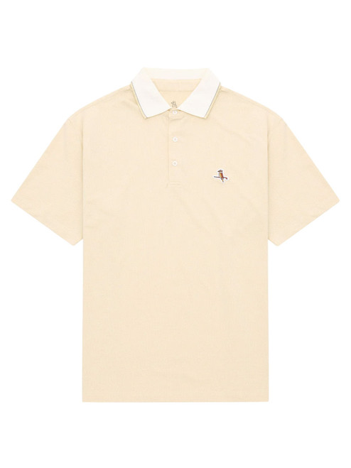 Walker Golf Things Members Polo - Sandstone