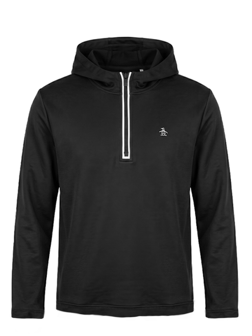 Original Penguin 1/4-Zip Earl Hoodie - Caviar