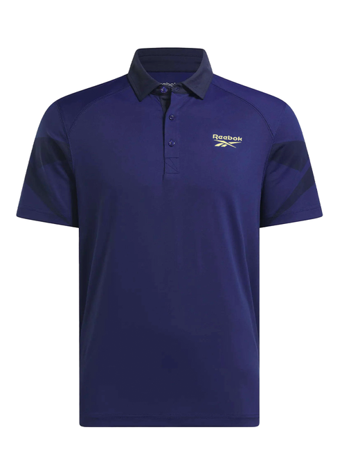 Reebok Vector Sleeve Polo Shirt - Vector Navy/Midnight Blue