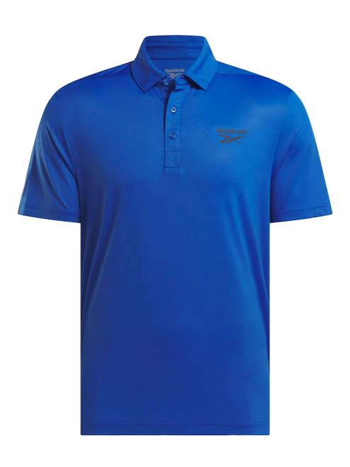 Reebok Chevron Back Polo Shirt - Vector Navy/Vector Blue