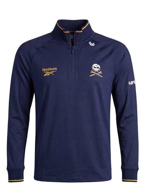 Reebok 'Crushers' Performance 1/4-Zip - Vector Navy