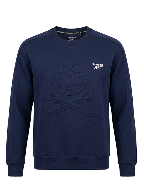 Reebok Scuba Knit Crew Neck Sweatshirt - Vector Navy