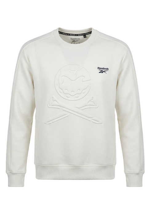 Reebok Scuba Knit Crew Neck Sweatshirt - Chalk