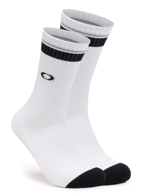 Oakley Essential 3 Pairs Of Socks - White/Black