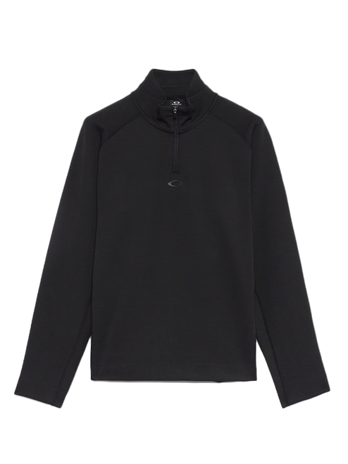 Oakley Platform Quarter Zip Midlayer - Pitch Black