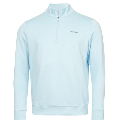 Calvin Klein Northfield Half Zip - Air Blue
