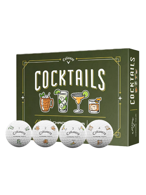 Callaway Chrome Tour Cocktails Limited Edition Golf Balls