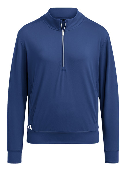 adidas Womens Ultimate365 Quarter-Zip Layering Top - Collegiate Navy