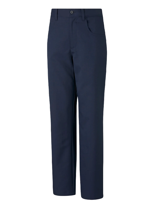 Puma JR Boys 5 Pocket Golf Pant - Navy Blazer