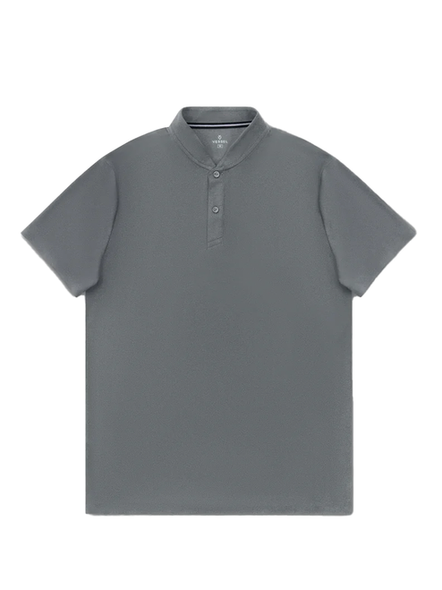 Vessel Performance Blade Collar Polo - Charcoal Grey