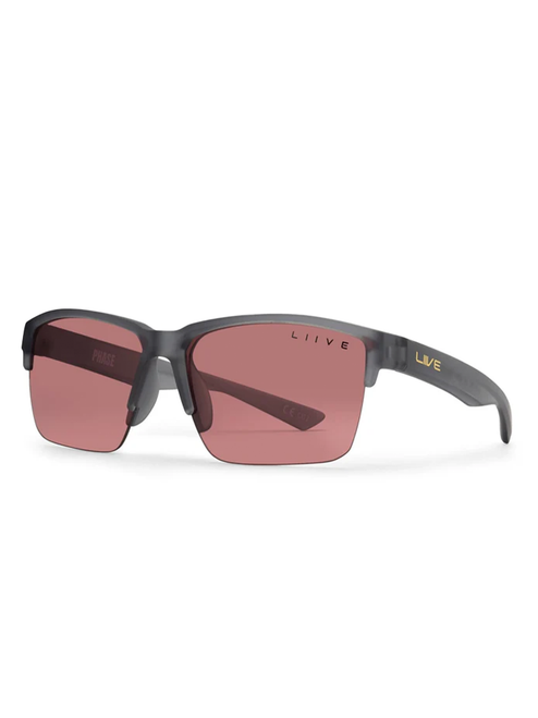 Liive Vision Phase Sunglasses - Matt Xtal Smoke