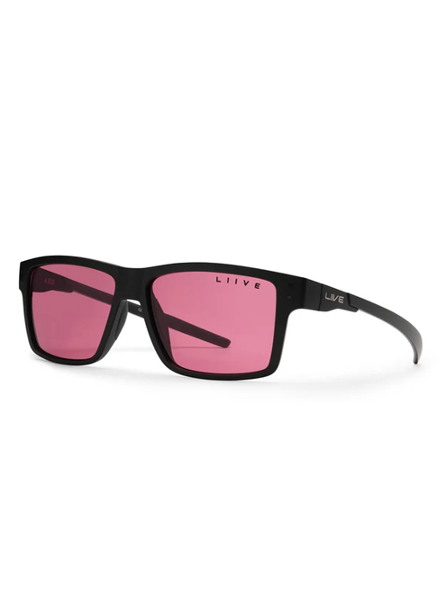 Liive Vision Axis Sunglasses - Matt Black
