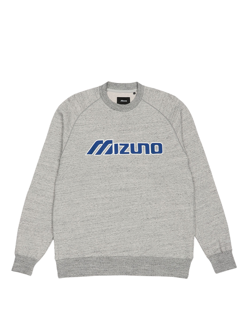 Mizuno x NVG Logo Crew Sweatshirt - Grey
