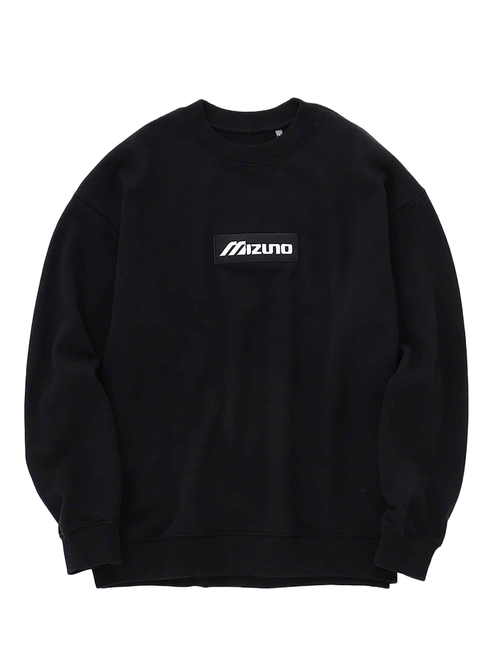 Mizuno x NVG Box Logo Crew Sweatshirt - Black