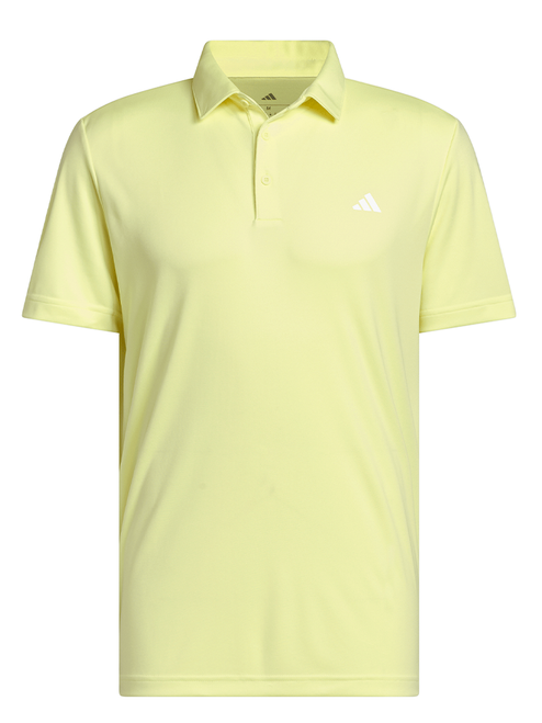 adidas Performance Solid Polo Shirt - Frozen Lemon