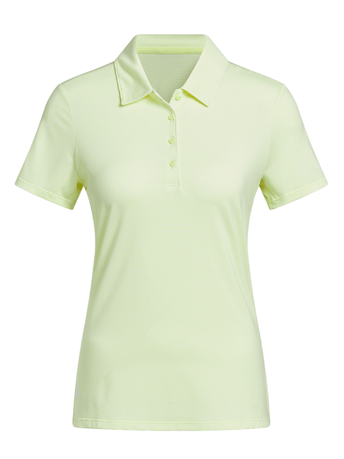 adidas Womens Ottoman Short Sleeve Polo Shirt - Frozen Lemon