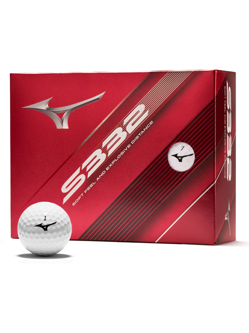 Mizuno S332 Golf Balls - White