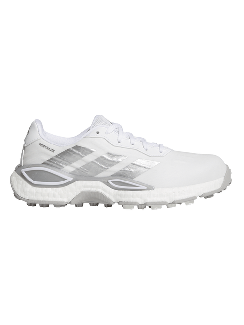adidas Womens Codechaos 27 Spikeless Golf Shoes - Ftwr White/Silver Met.