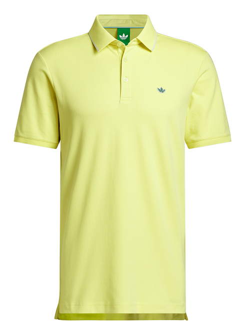 adidas Originals TWISTKNIT Trefoil Polo - Pure Lemon
