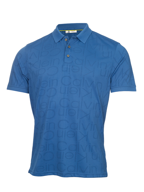 Calvin Klein Avondale Polo Shirt - Blue Hibiscus