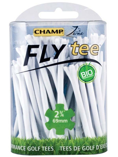 CHAMP Fly Tees 30 Pack 2.75 Inch White