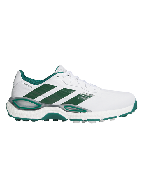 adidas Codechaos 27 Spikeless Golf Shoes - Ftwr White/Collegiate Green/Silver