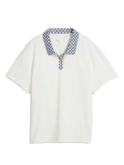 Puma Women's Ezra Solid Polo Shirt - Warm White