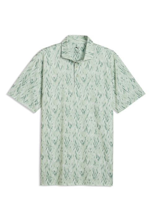 Puma MATTR Northern Lights Polo - Soft Grass