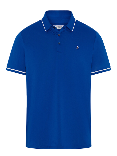 Original Penguin Contrast Tipping Solid Golf Polo - Surf The Web