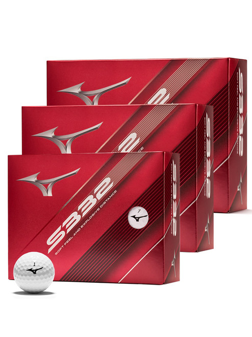 Mizuno S332 Golf Balls - 3 Dozen