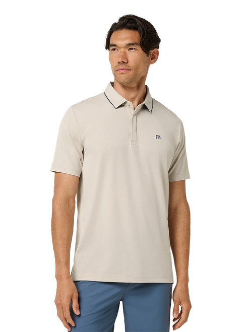 TravisMathew Swing Repeat Polo - Italian Sand