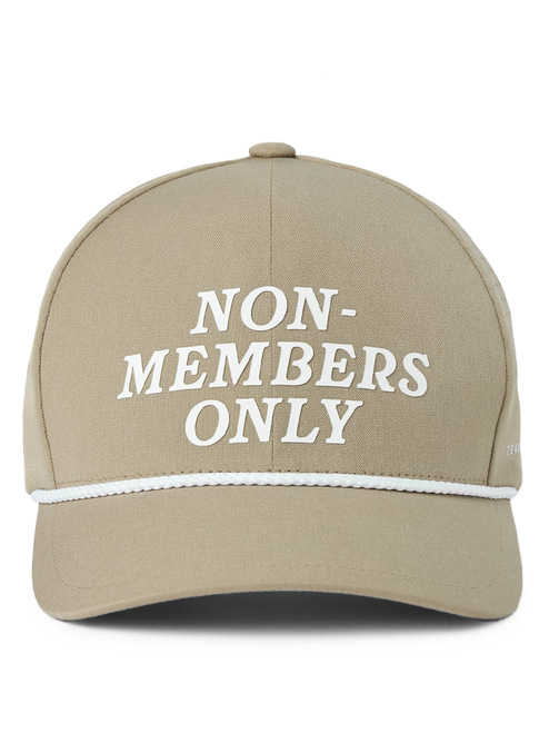 TravisMathew Non Members Hat - Roasted Cashew