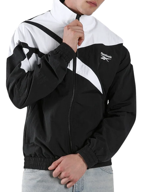 Reebok CL F FR Tracktop - Black/Breakout Blue/Grey 6