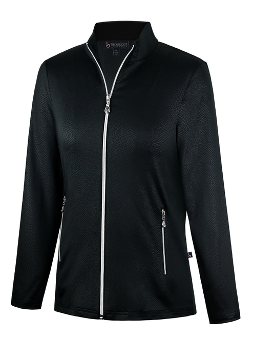 Birdee Sport Womens Pandora Emboss Jacket - Black