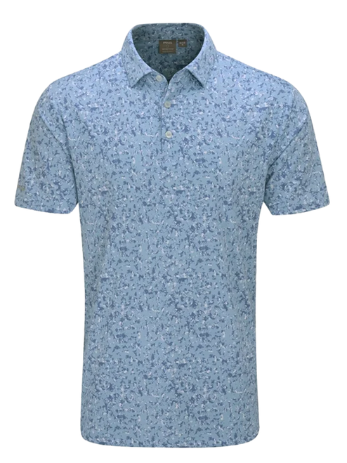 Ping Gilmore Polo - Dusty Blue Multi