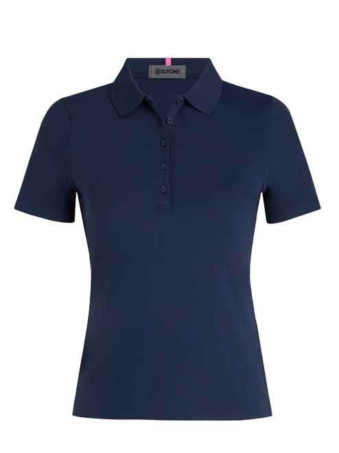G/FORE Women's Tech Nylon Rib Polo - Twilight