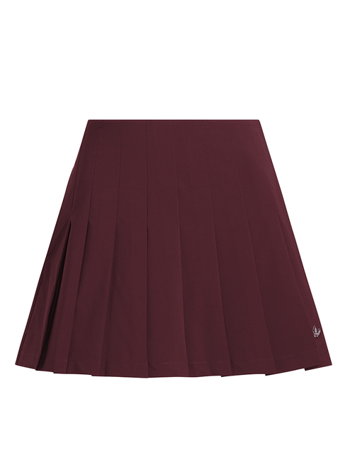 adidas Originals Women's Pleated Skort - Maroon