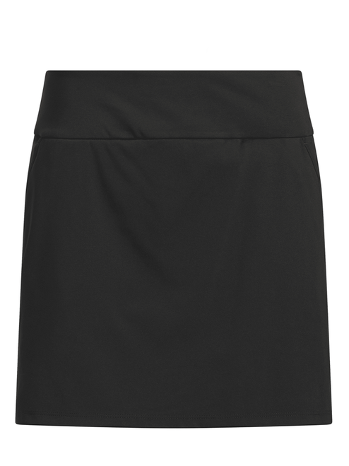 adidas Womens Ultimate365 Solid Knit 14-Inch Skort - Black