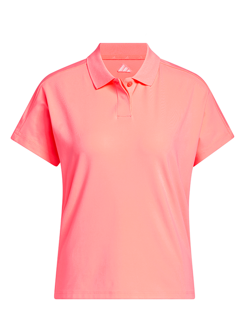 adidas Women's Ultimate365+ Butterspun Loose Polo Shirt - Frozen Turbo