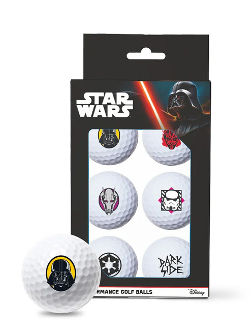 Star Wars Golf Balls - Mixed 6PK