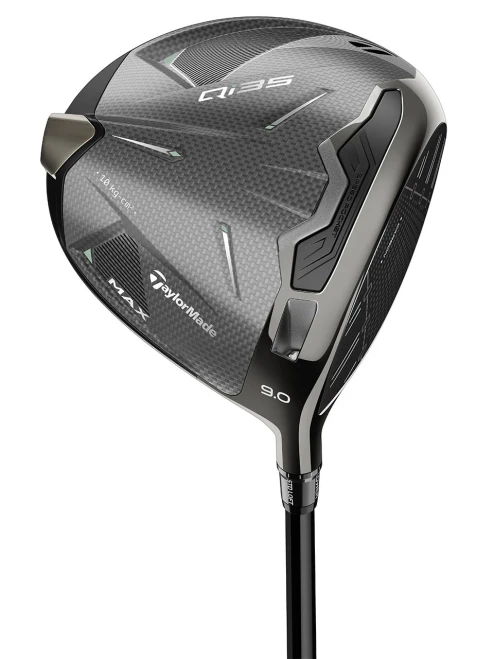 Pre-Owned Taylormade Qi35 Max Driver - LH 9D - Stiff - RH Shaft