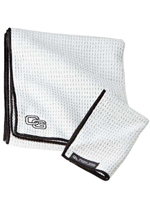 Club Glove Caddy Towel White