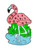 Navika Swarovski Crystal Flamingo Marker