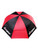 Clicgear Double Canopy 68 Inch Umbrella Black/Red