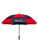 GustBuster Pro Series Gold Umbrella 62 Inch Black/Red