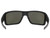Oakley Double Edge Sunglasses - Matte Black w/ Dark Grey