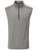 Ping Ramsey 1/2 Zip Ribbed Fleece Vest - Ash Marl