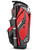 Callaway Forrester 19 Cart Bag - Red/Titanium/Silver