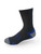 Meikan 3 Pack Crew Cut Performance Sports Socks - Black/Dark Blue