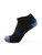 Meikan 5 Pack Low Cut Performance Sports Socks - Black/Dark Blue